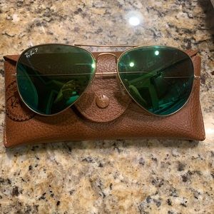 Green Polarized Ray Ban Sunglasses